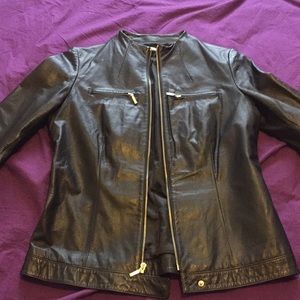 Leather jacket